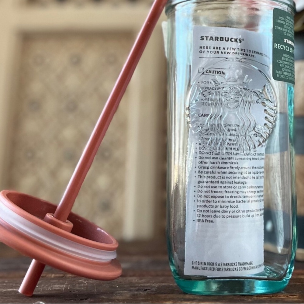 Starbucks glass cup